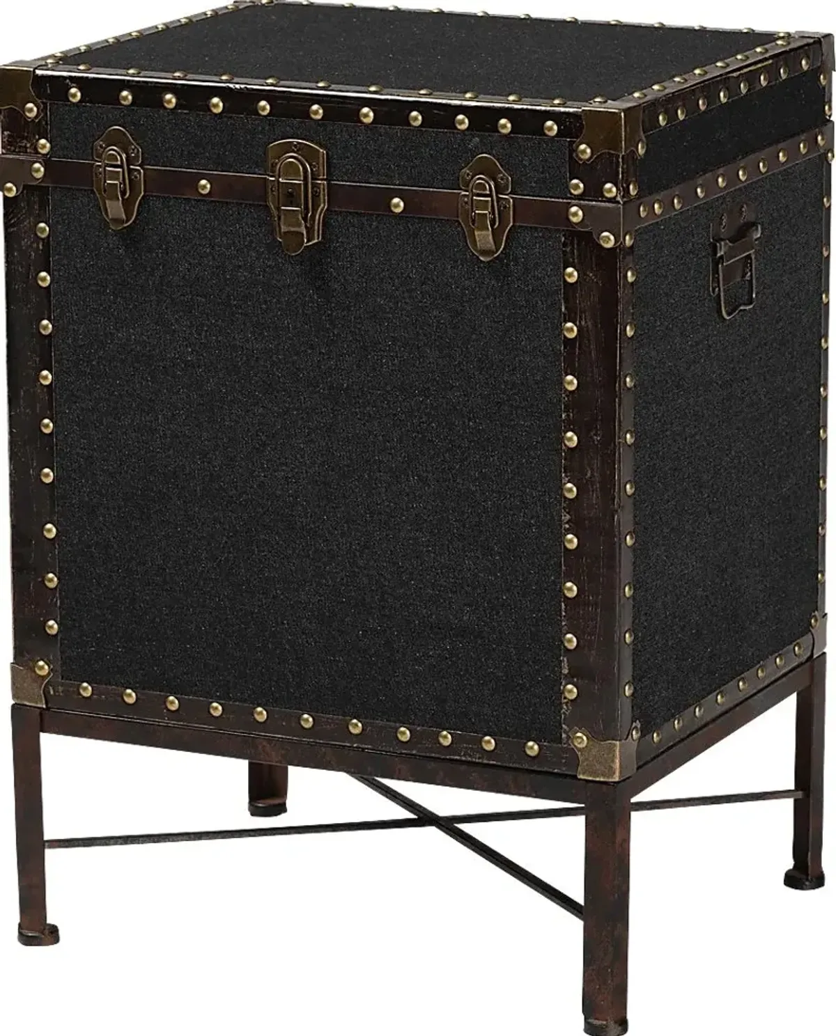 Brownsy II Black End Table