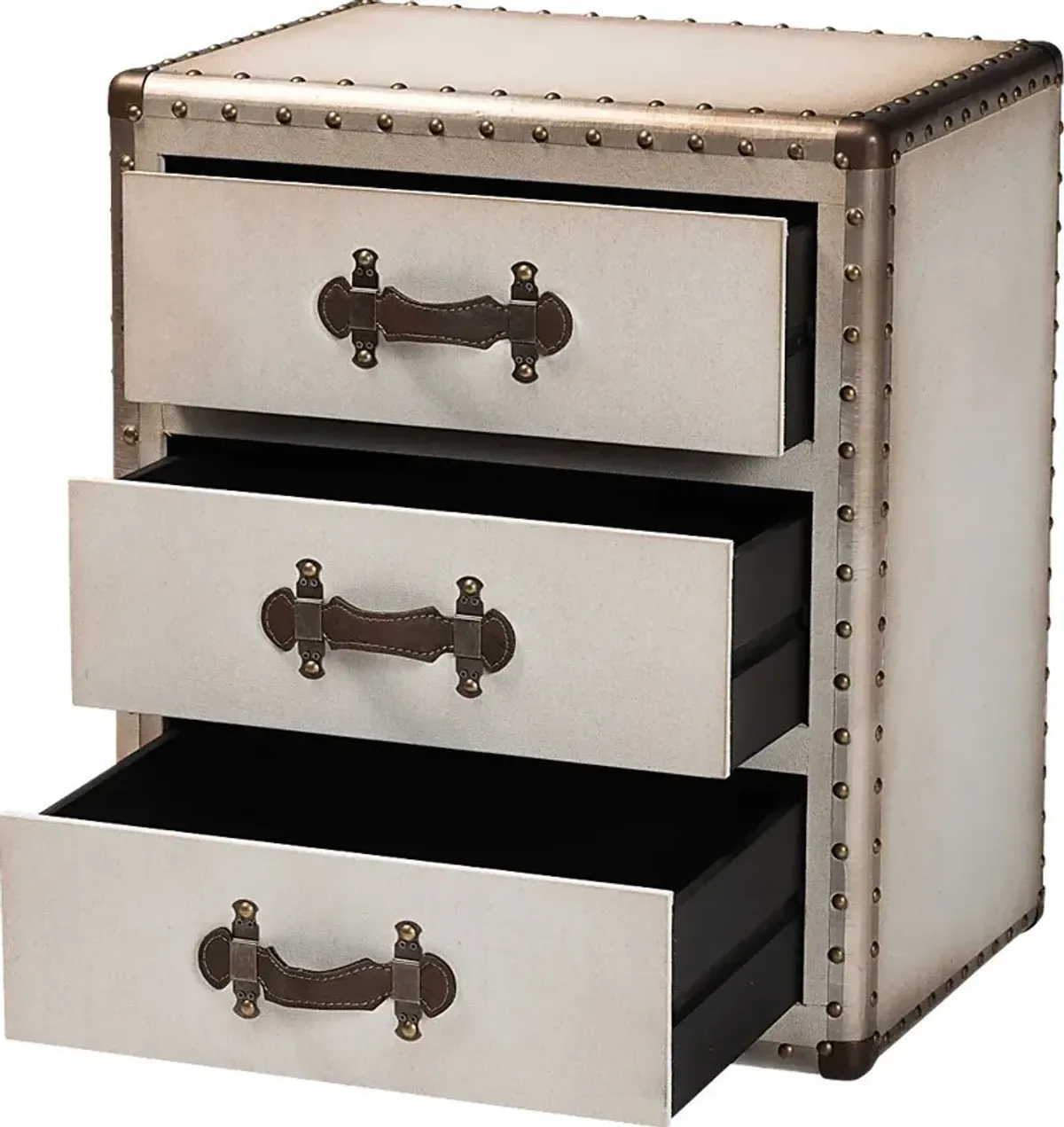 Cabanay White End Table