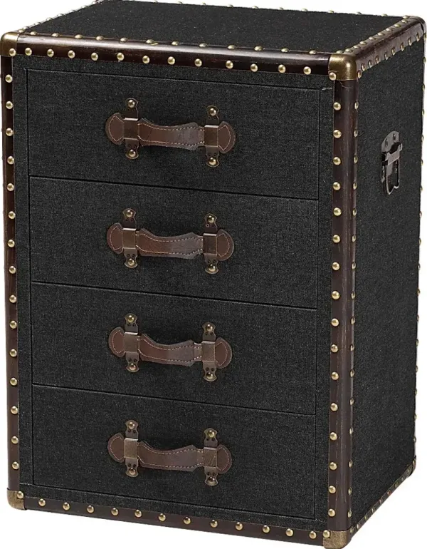 Nisseny Black End Table