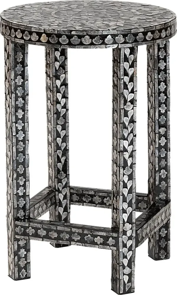 Kestrely Black End Table