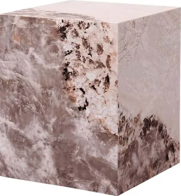 Barkaloo Brown End Table