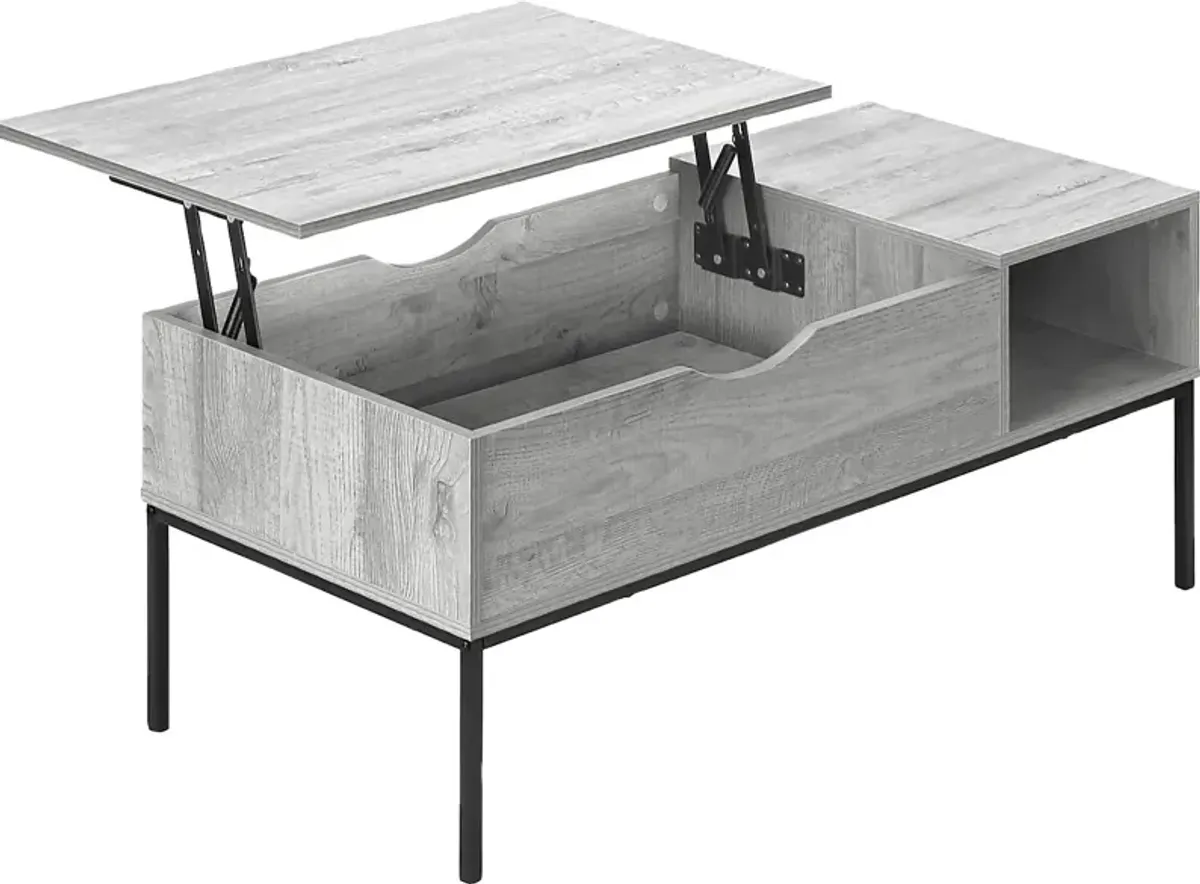 Woodglynn Gray Lift Top Cocktail Table