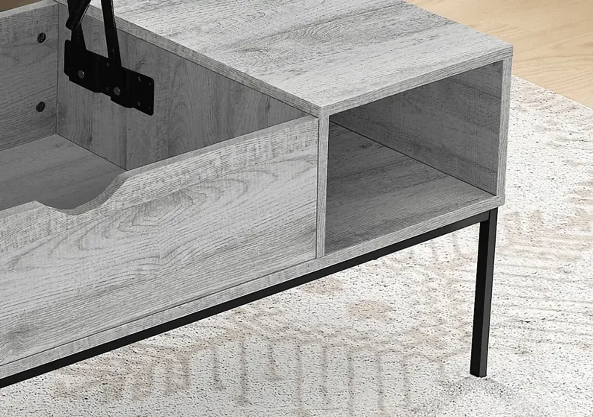 Woodglynn Gray Lift Top Cocktail Table