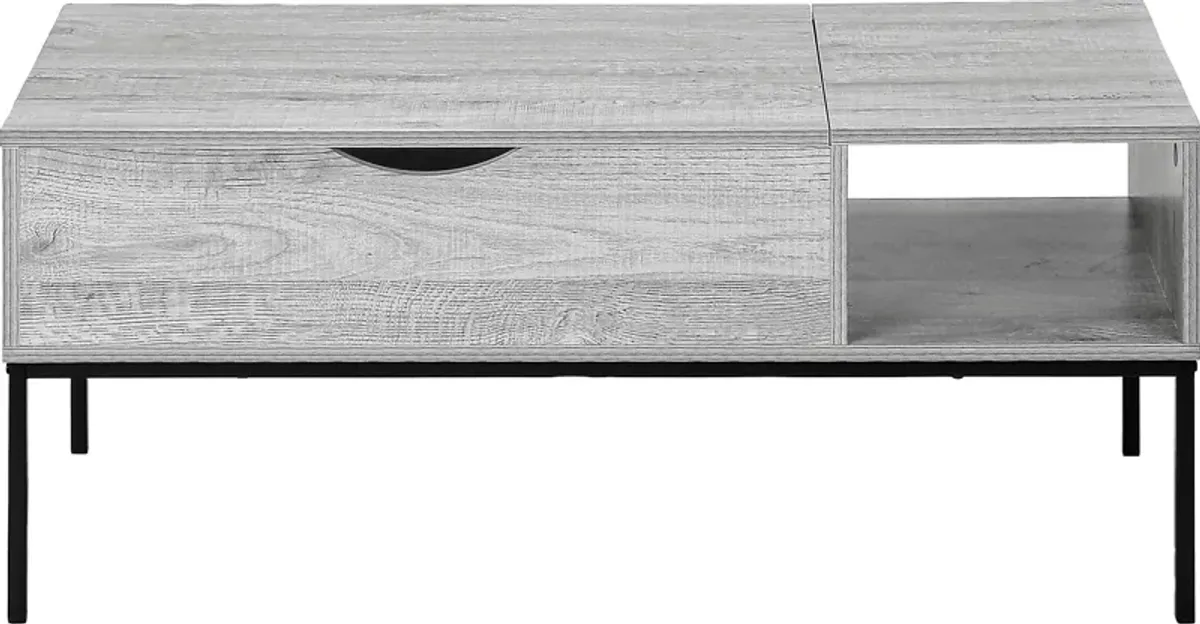 Woodglynn Gray Lift Top Cocktail Table