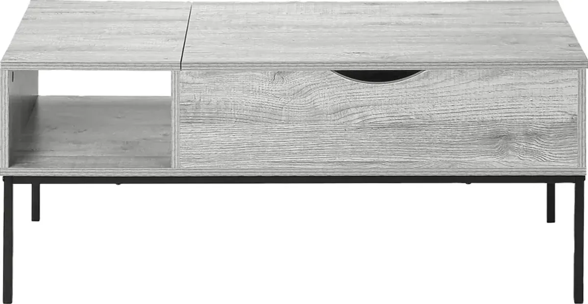 Woodglynn Gray Lift Top Cocktail Table