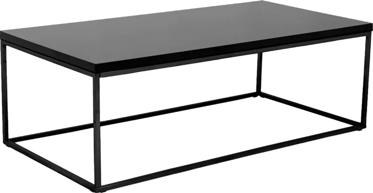 Clower Black Cocktail Table