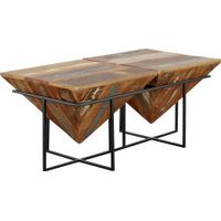 Serlio Brown Rectangle Cocktail Table