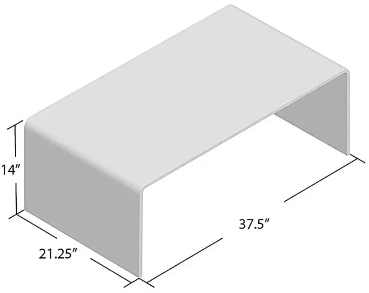 Ebsai Clear Coffee Table