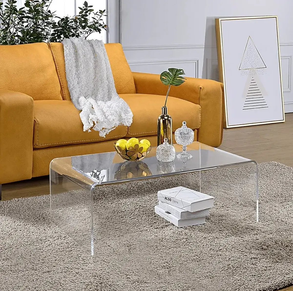 Ebsai Clear Coffee Table