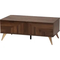 Riedesel Brown Cocktail Table