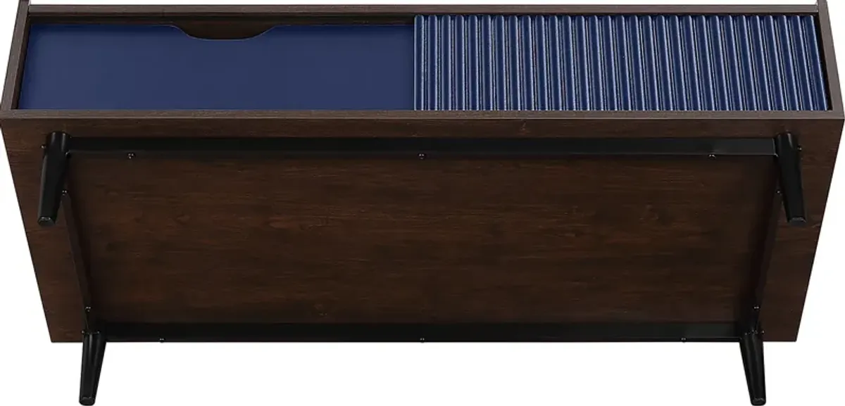 Lindall Navy Cocktail Table