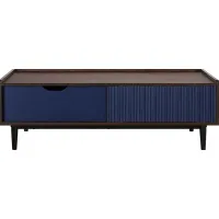 Lindall Navy Cocktail Table