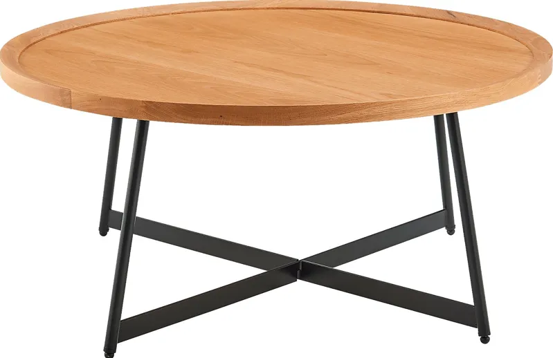 Fraust Oak Small Cocktail Table