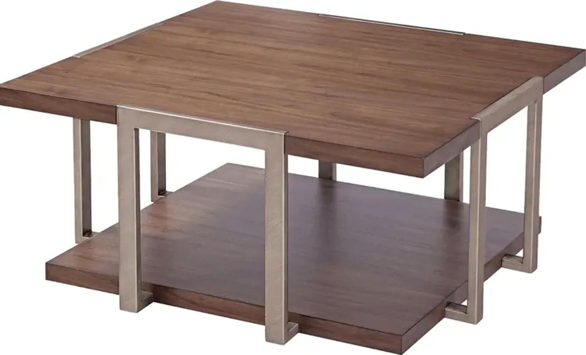 Busenbark Brown Cocktail Table