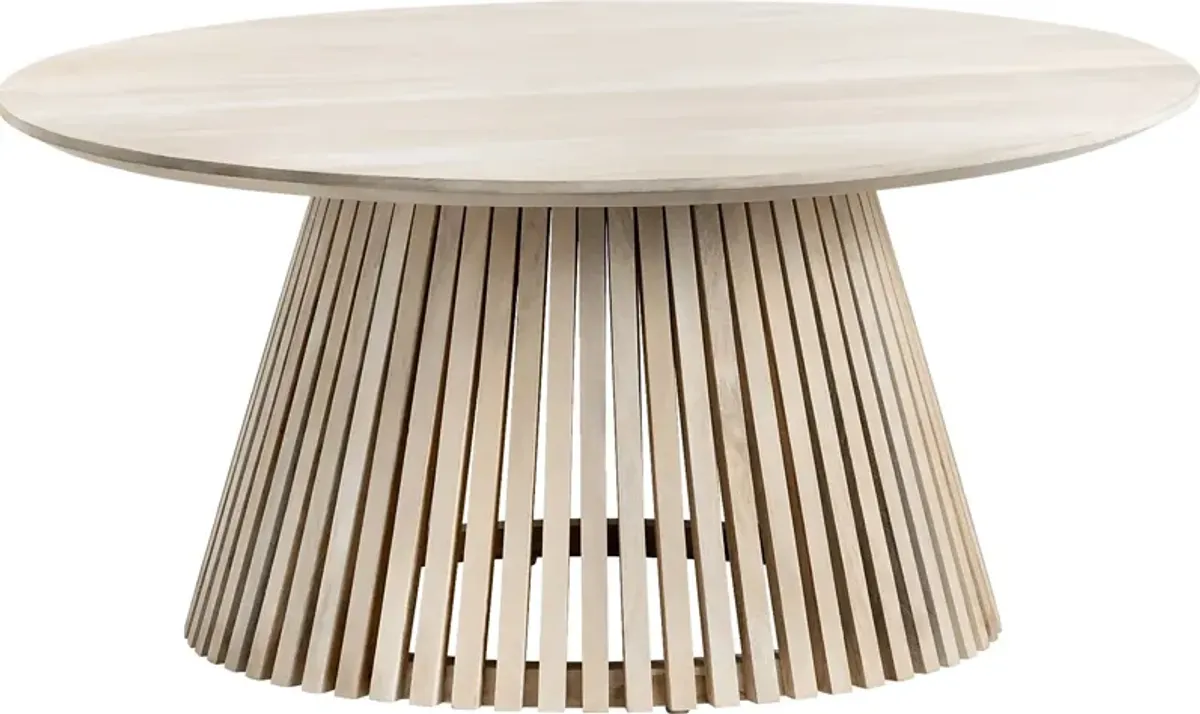 Armiston Natural Cocktail Table