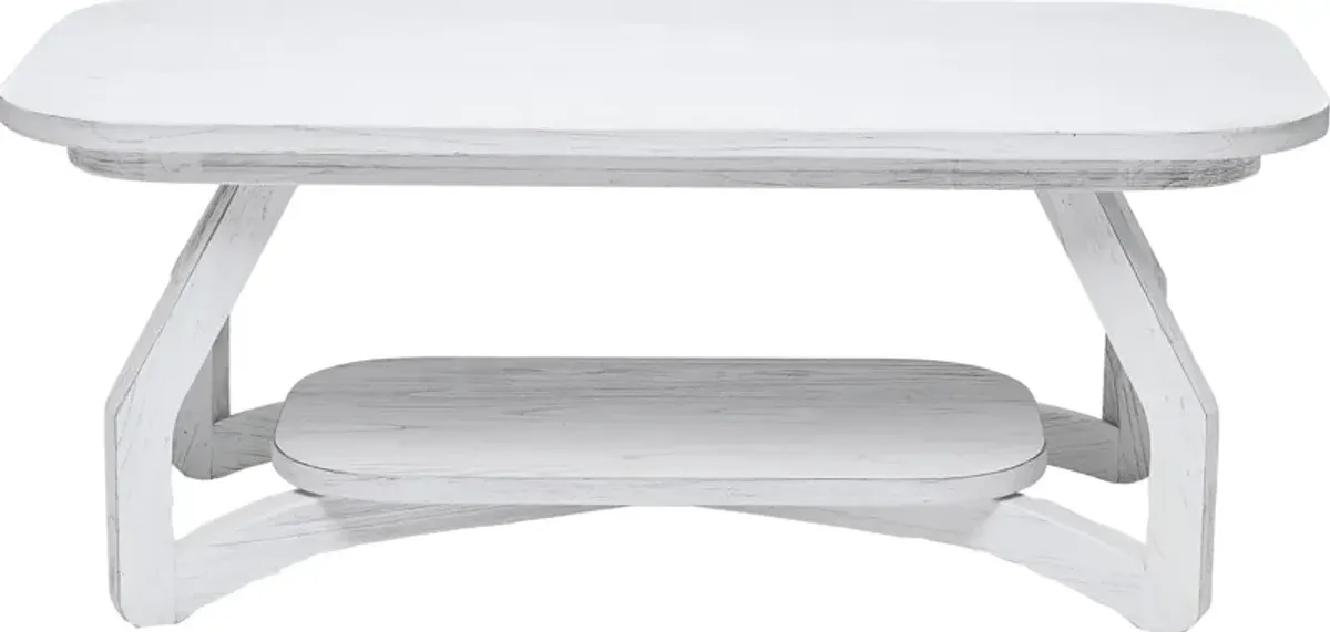 Guoten White Cocktail Table