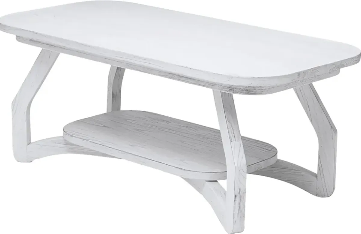 Guoten White Cocktail Table