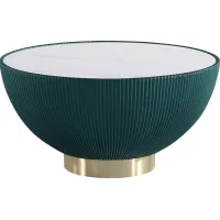 Broomcage II Green Cocktail Table