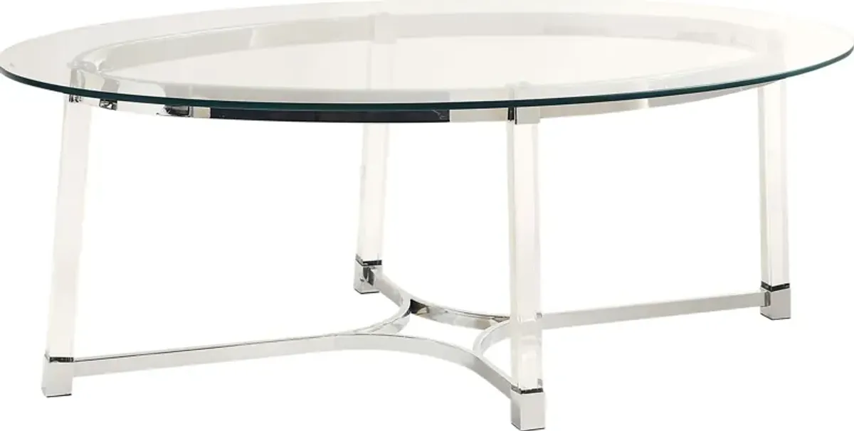 Gararai Clear Cocktail Table