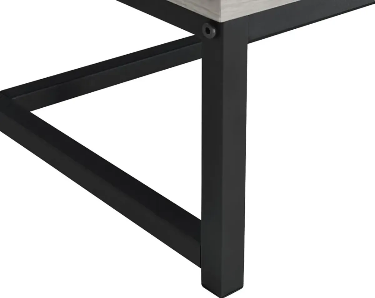 Bakari Gray Cocktail Table