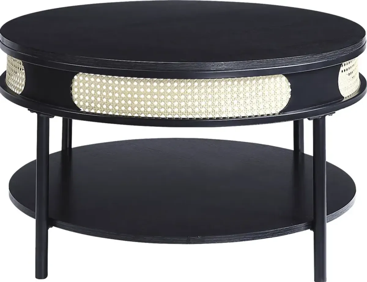 Ravensaide Black Cocktail Table