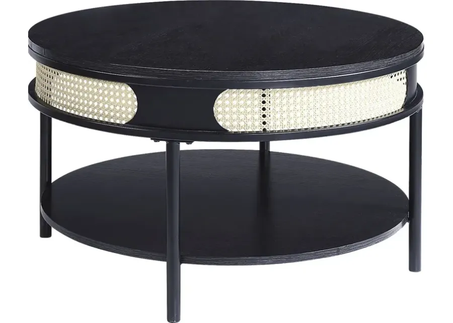 Ravensaide Black Cocktail Table