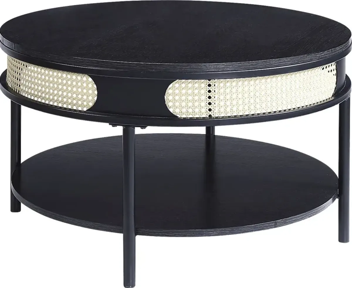 Ravensaide Black Cocktail Table