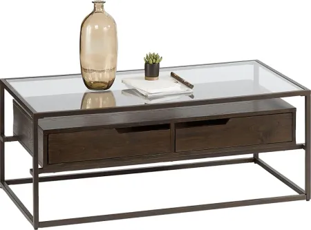 Greywing Brown Cocktail Table