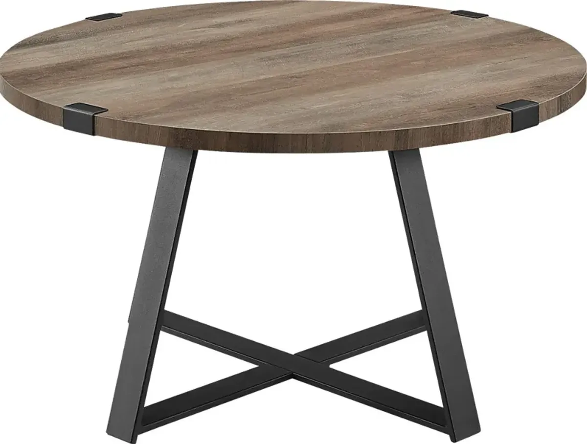 Wanassed Gray Cocktail Table