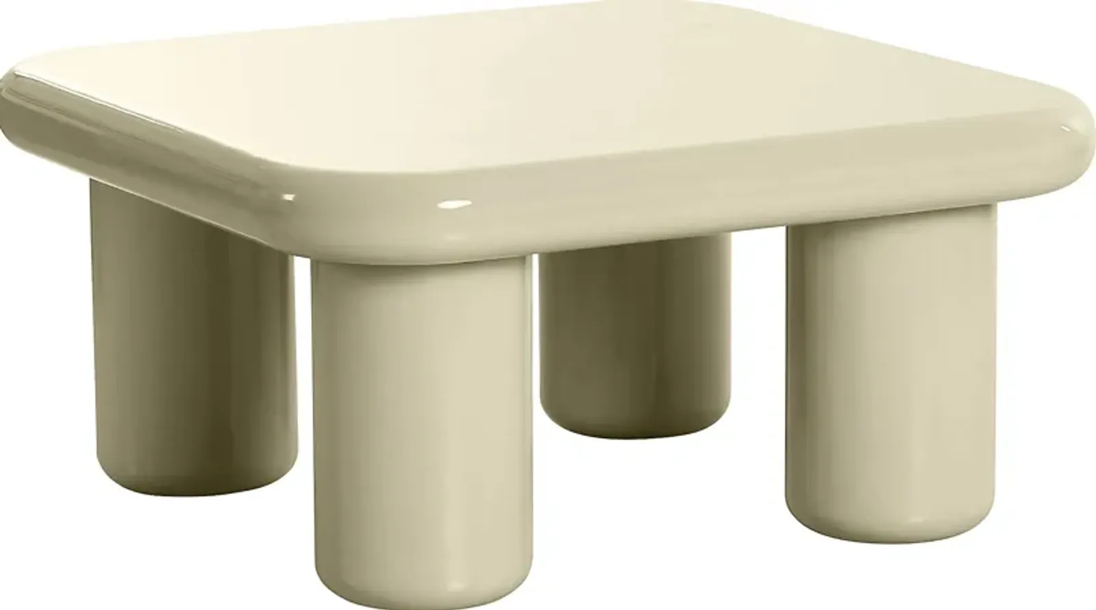 Deshazor Cream Cocktail Table