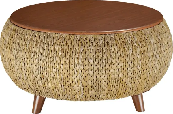 Gatala I Natural Lift-Top Coffee Table