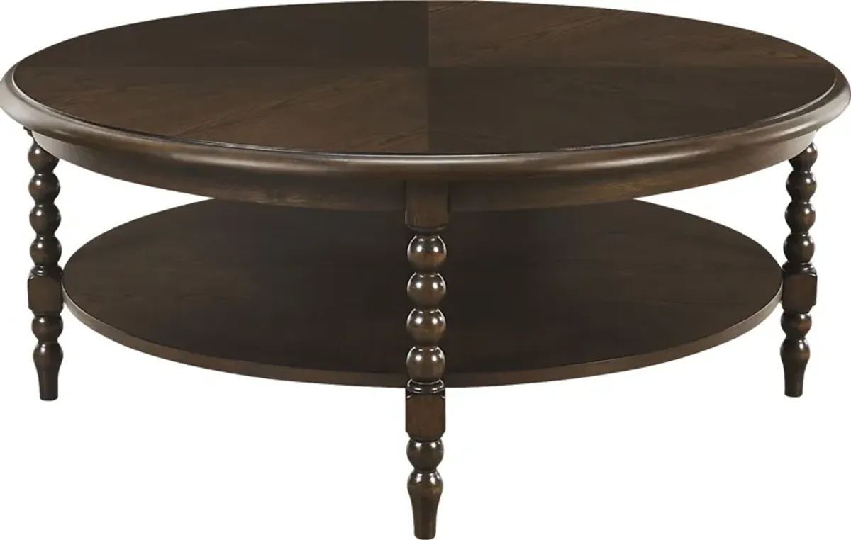 Julianas Brown Cocktail Table