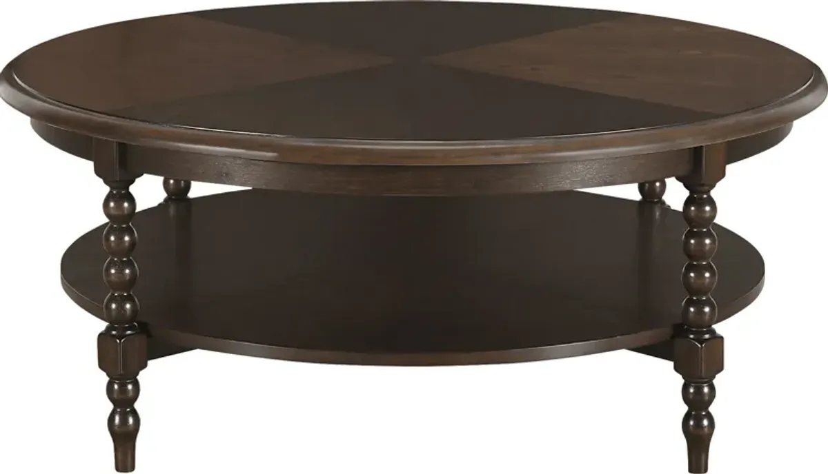 Julianas Brown Cocktail Table