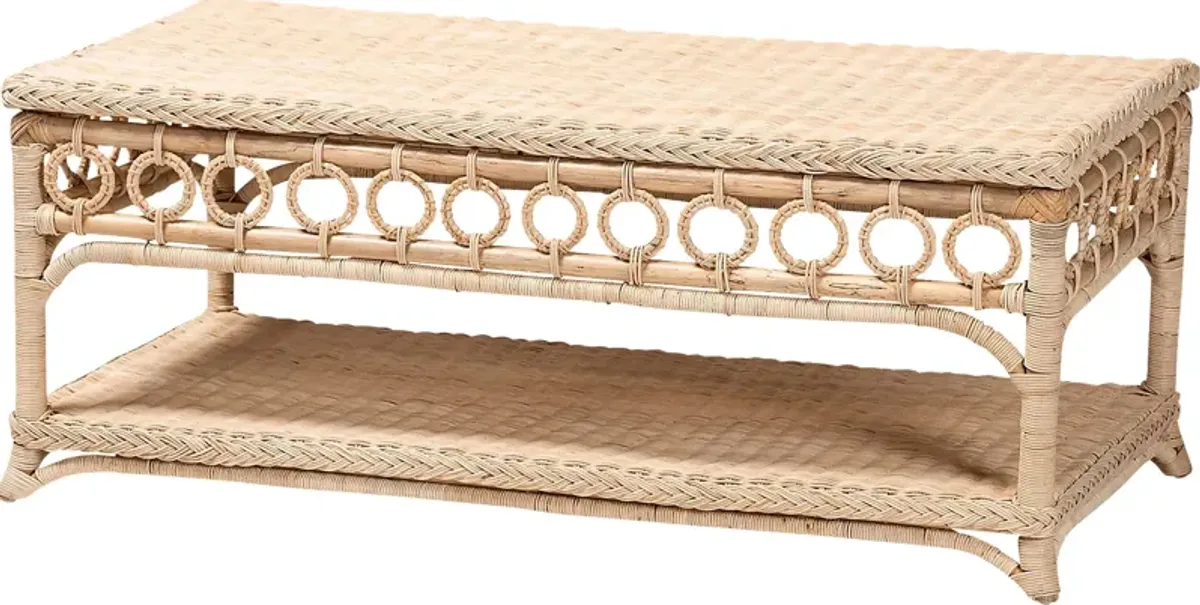 Timberbar Brown Cocktail Table