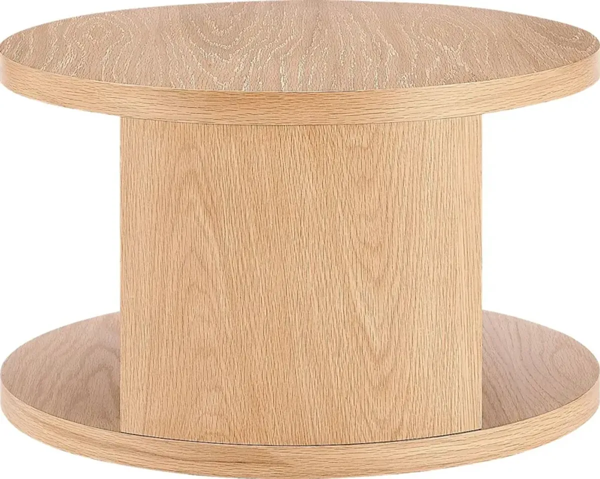 Globalwater Brown Nesting Cocktail Table, Set of 2