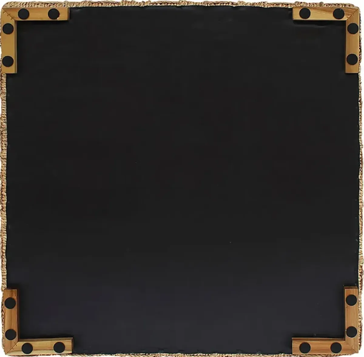 Vaessa Brown Square Coffee Table