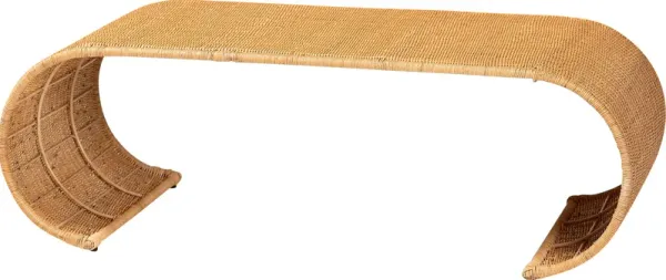 Fireshinen Brown Cocktail Table