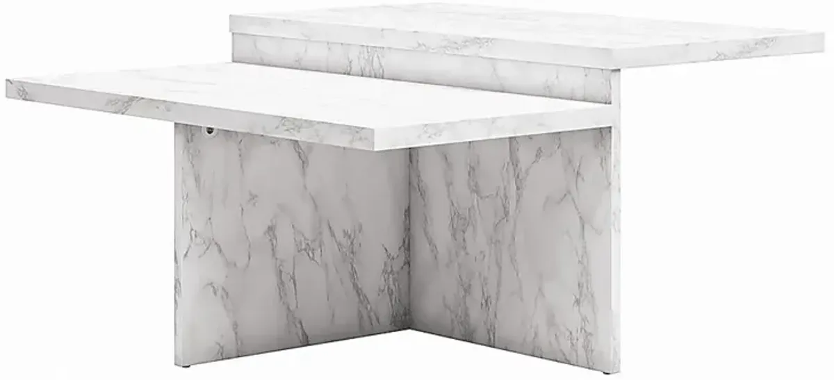 Tamdon White Coffee Table