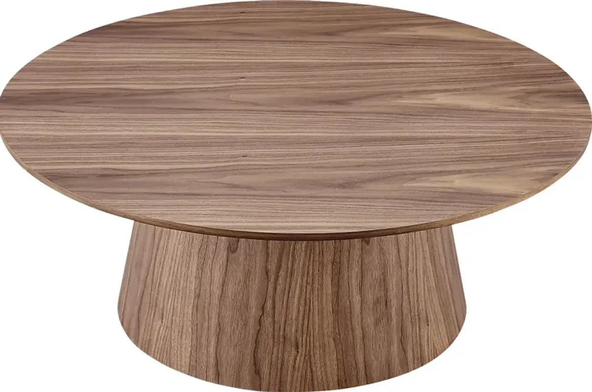 Amnicon Walnut Cocktail Table