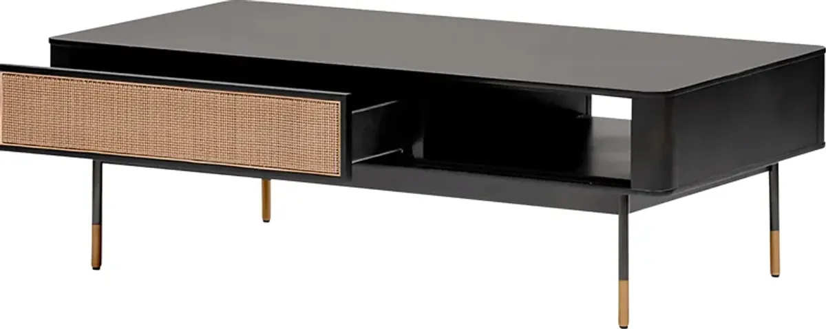 Palvest Black Cocktail Table