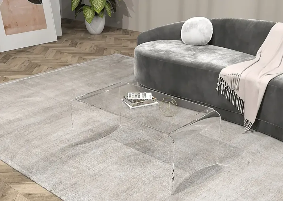Zyma Clear Cocktail Table