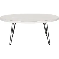 Disamar White Cocktail Table