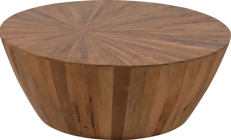 Yahr Brown Cocktail Table