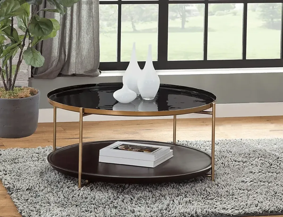 Kabishi Black Coffee Table