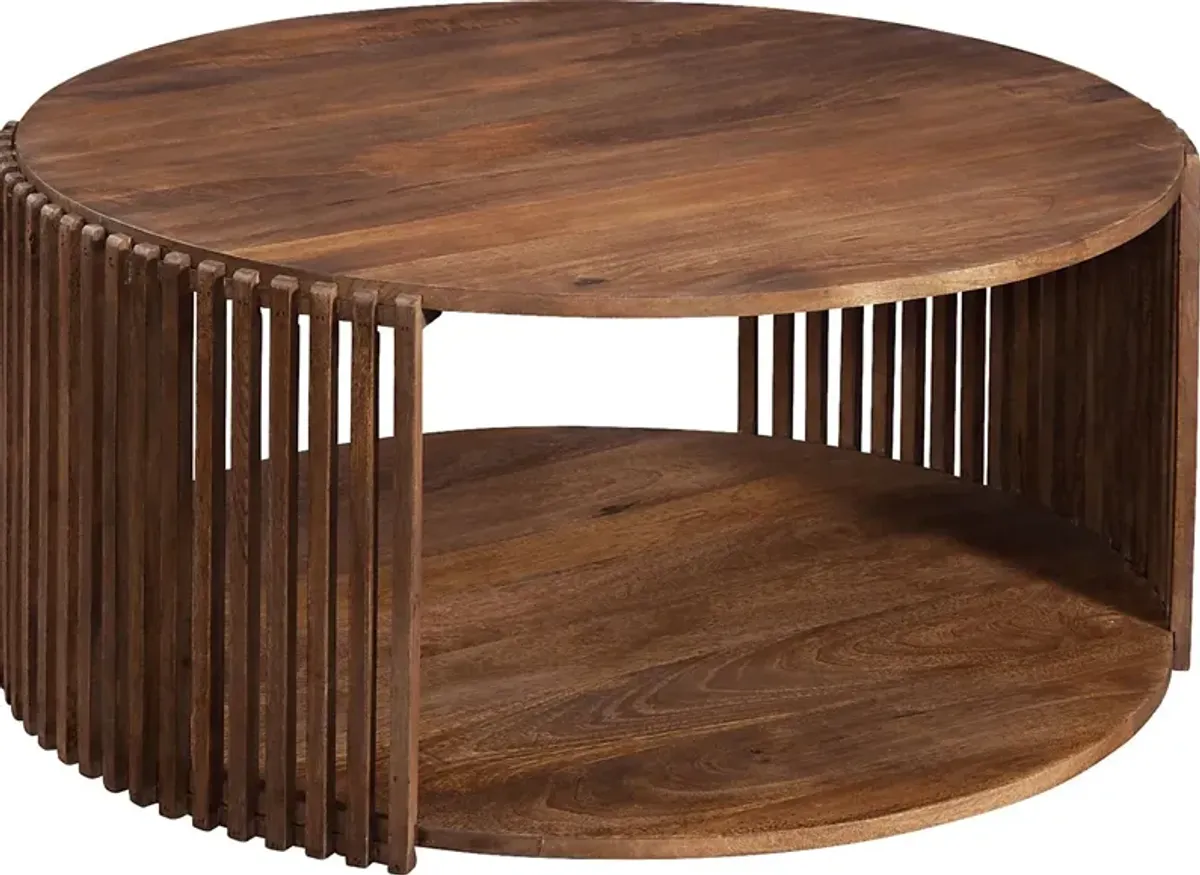 Munia Brown Coffee Table