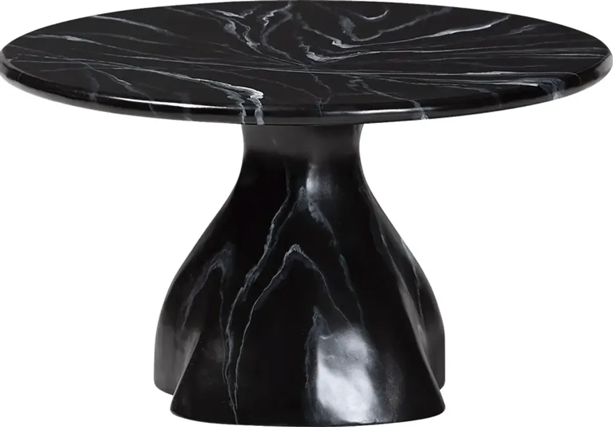 Shadetube Black Cocktail Table