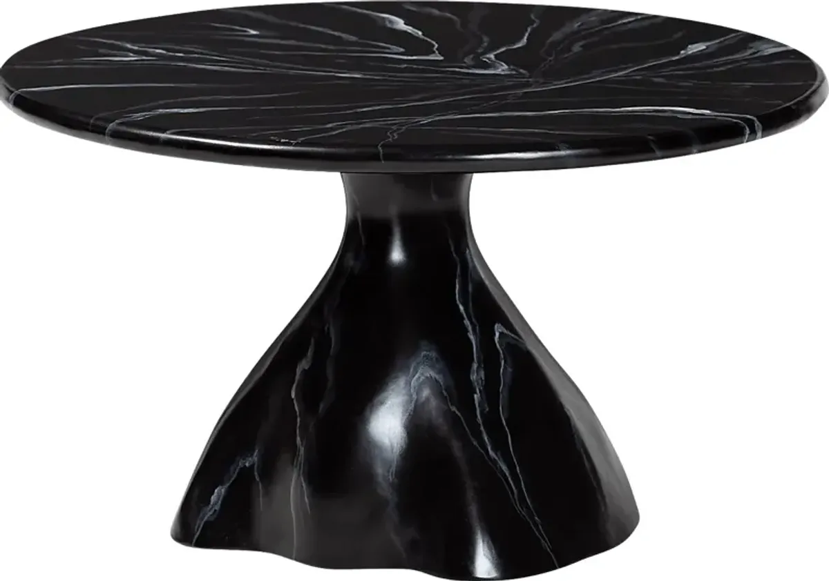 Shadetube Black Cocktail Table