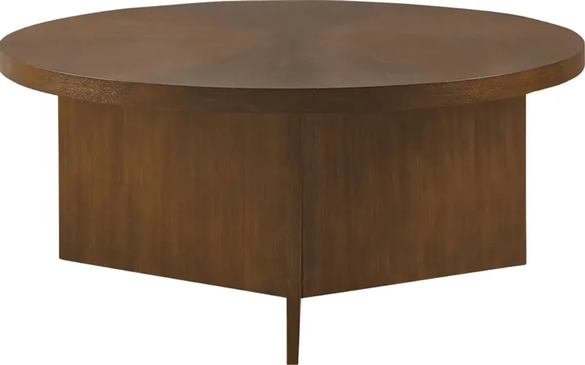 Berryrover Dark Brown Cocktail Table