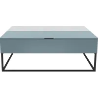 Affton Blue Lift-Top Cocktail Table