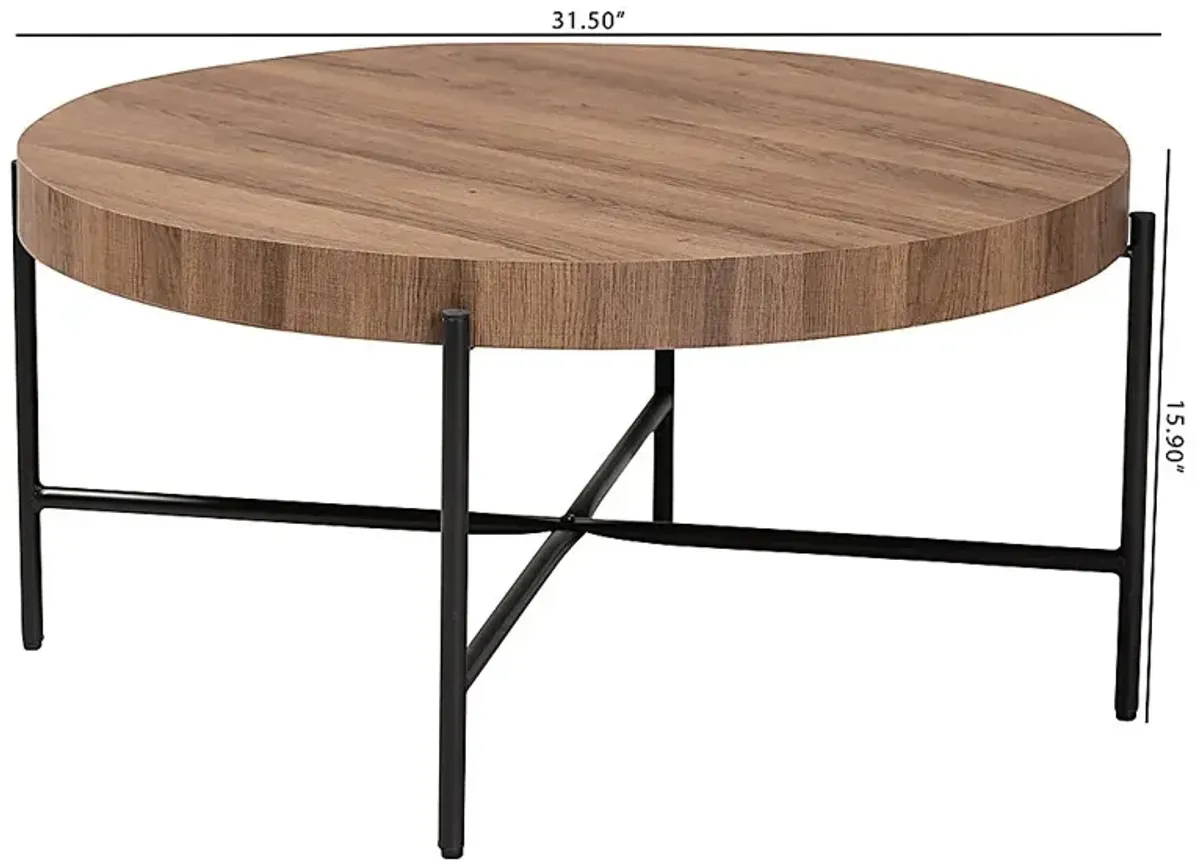 Christobal Brown Cocktail Table